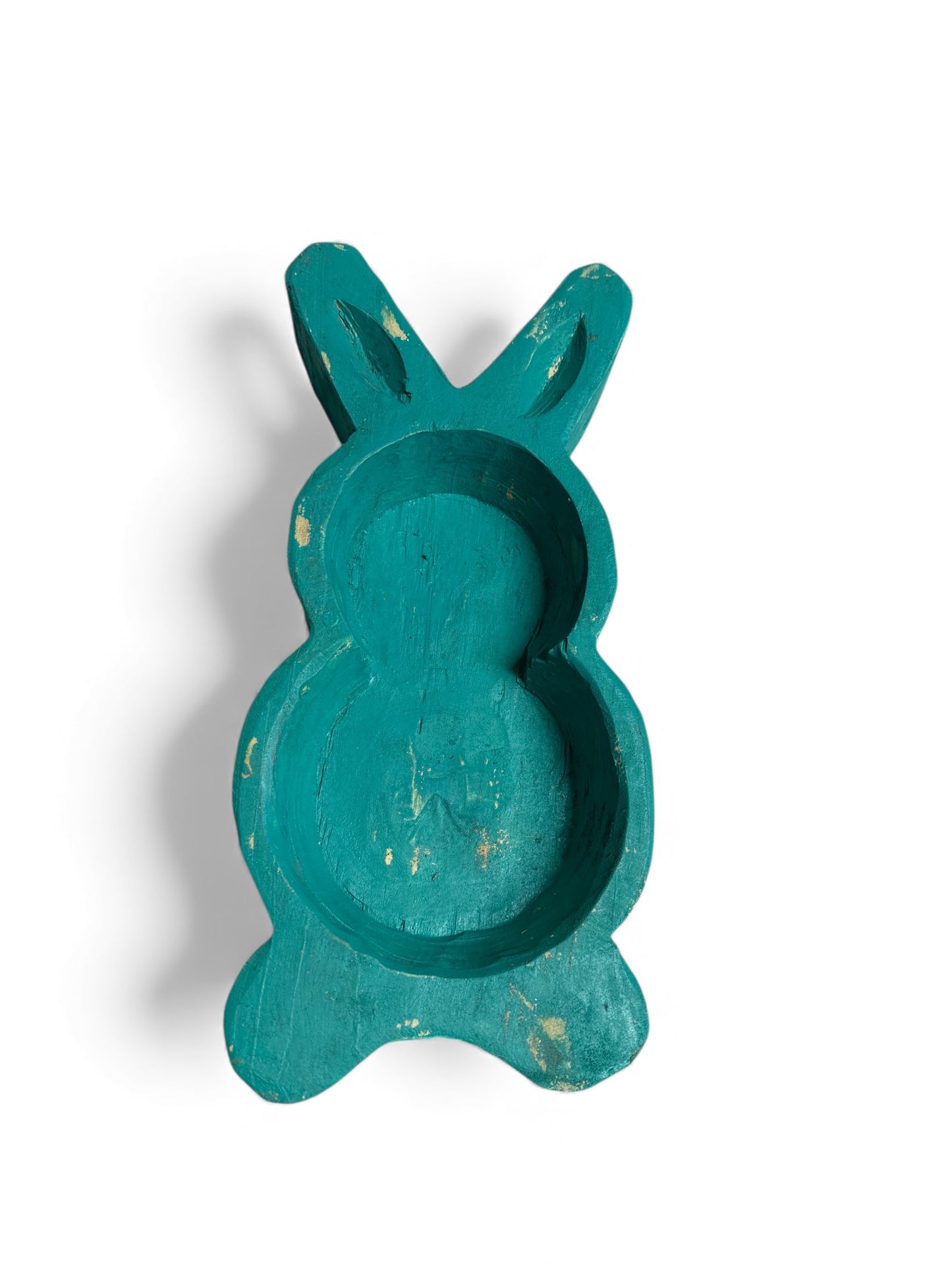 Teal Large Rabbit Bowl
