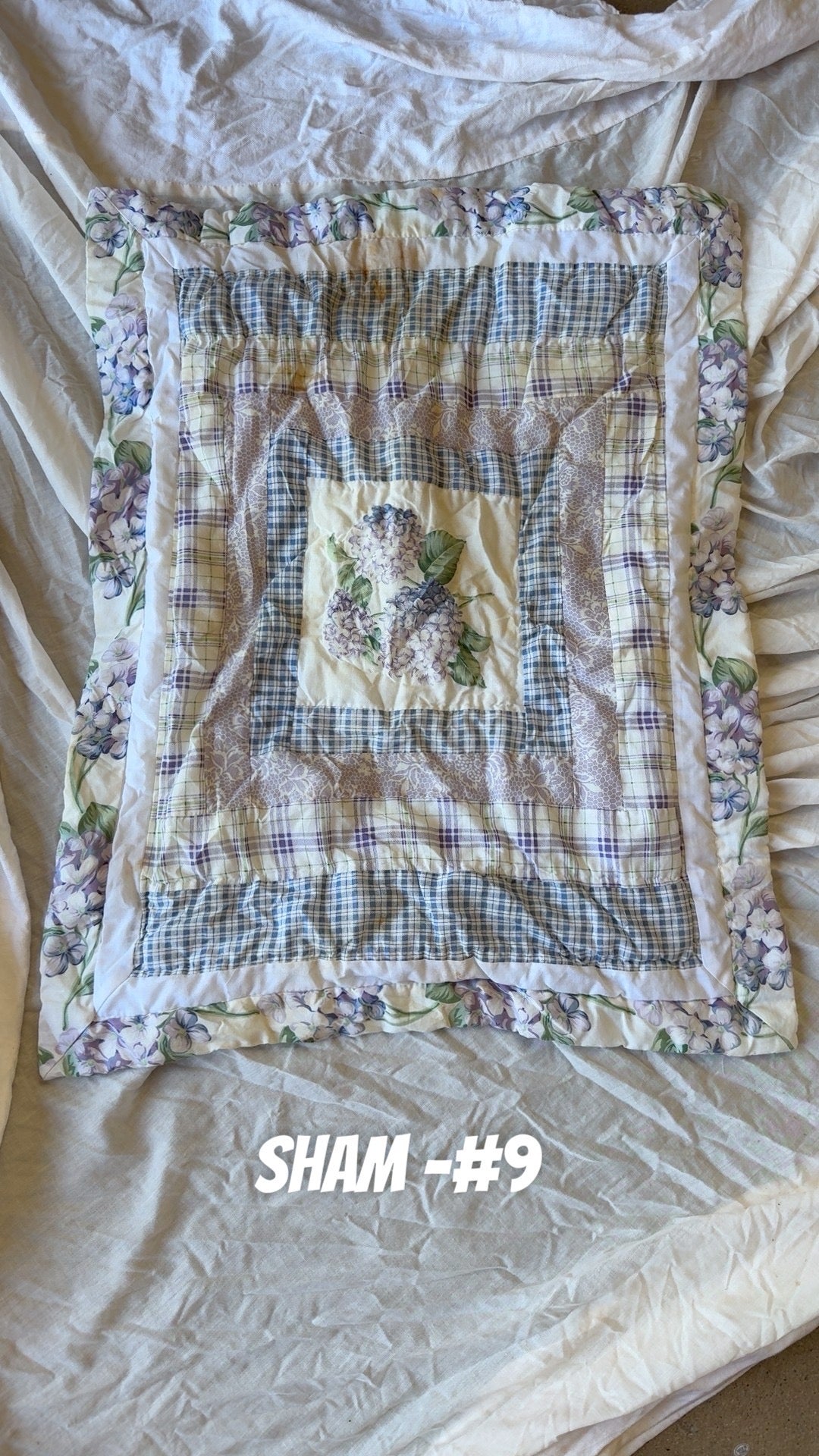 Vintage Pillow Sham #9