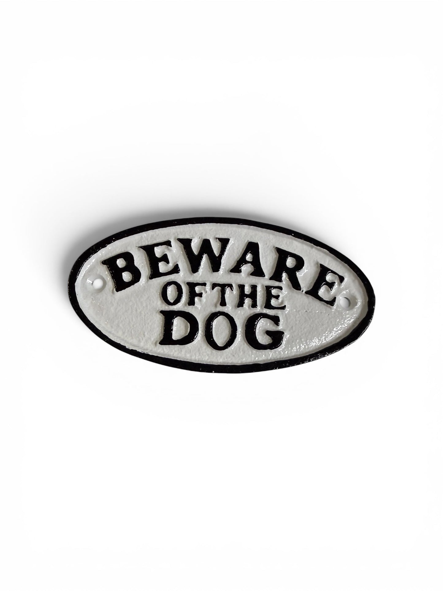 Beware of the Dog Plaque