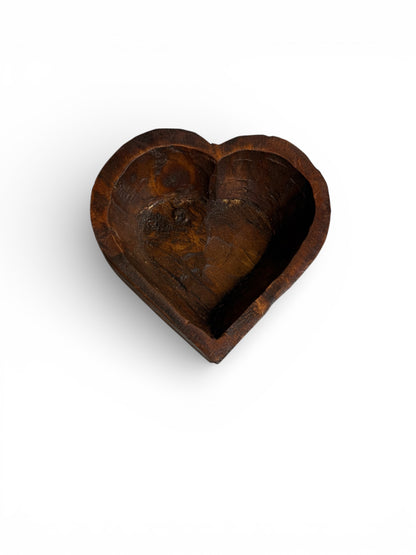 Brown Mini Heart Bowl