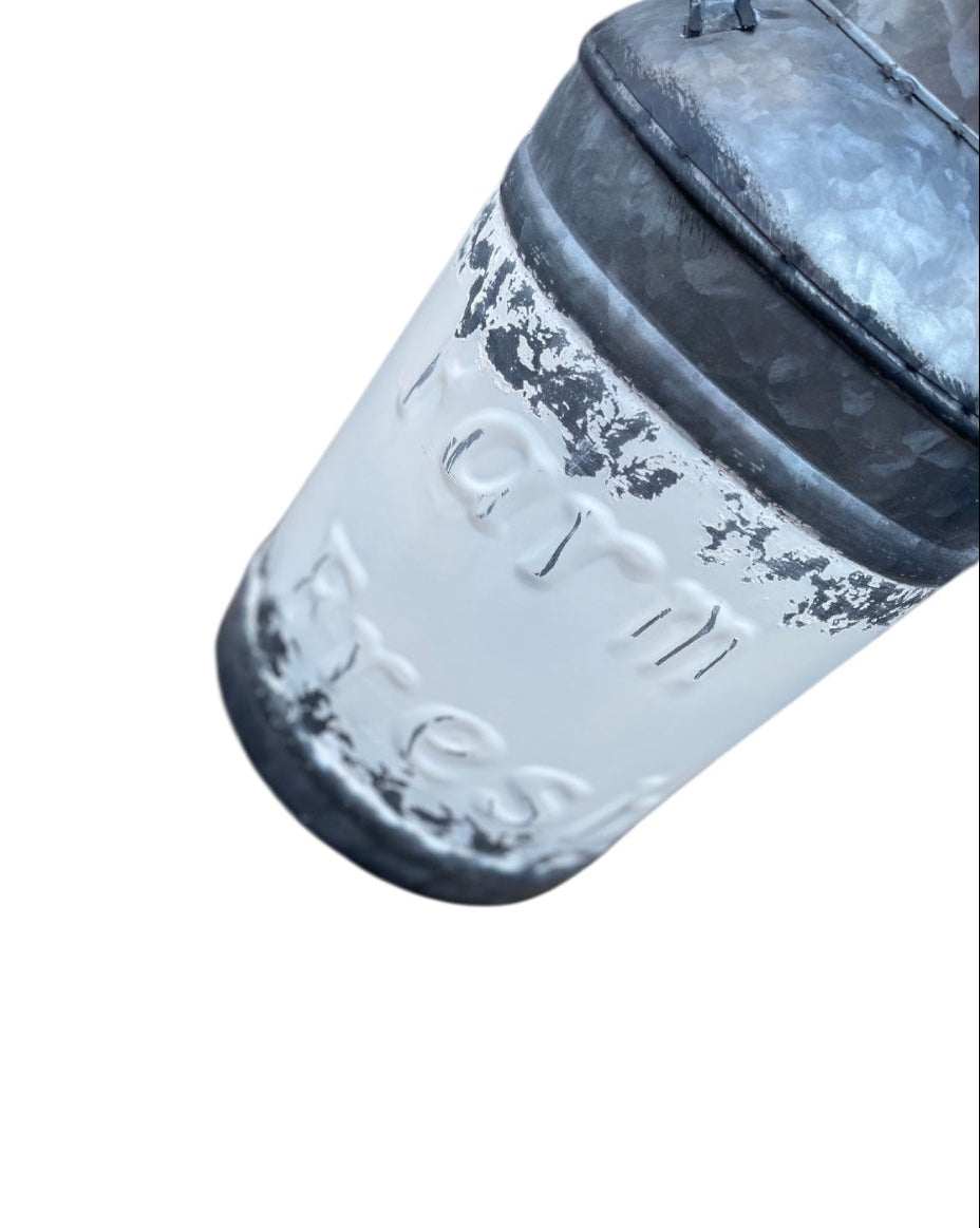 Small Farm Fresh Milk Can