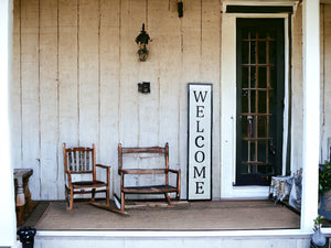 4– Vertical Welcome Sign (#F033)