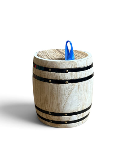 Mini Wooden Whiskey Barrel