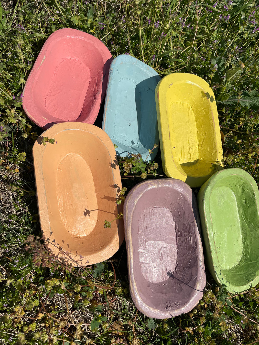 12-- Spring Mini Bowl Collection (2 of Each Color)