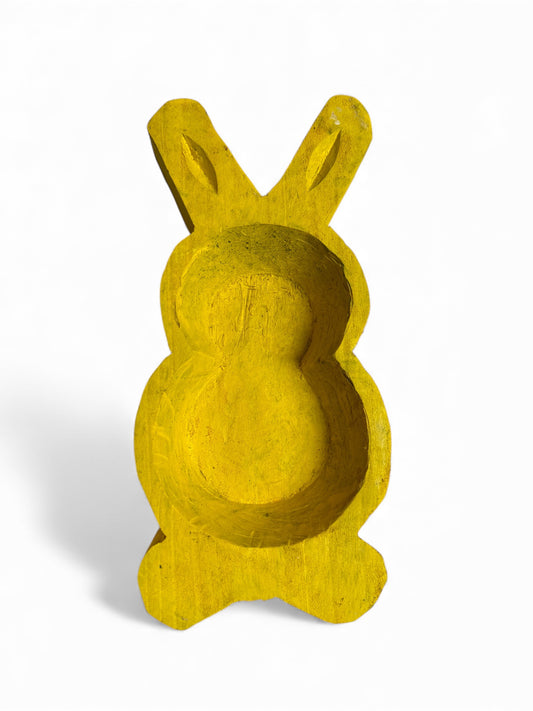 Yellow Large Rabbit Bowl