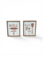 2pc. Kitchen Sign Set