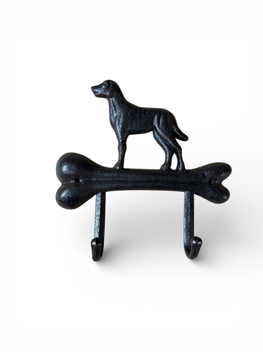 Dog Bone Hanger with Hooks