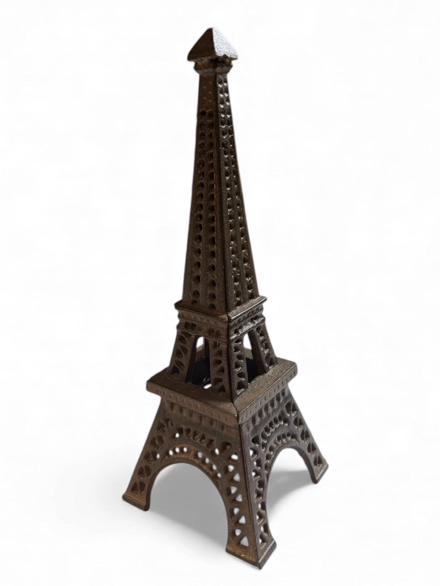 Large Cast Iron Eiffel Tower Candle Holder