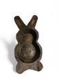 Brown Large Rabbit Bowl