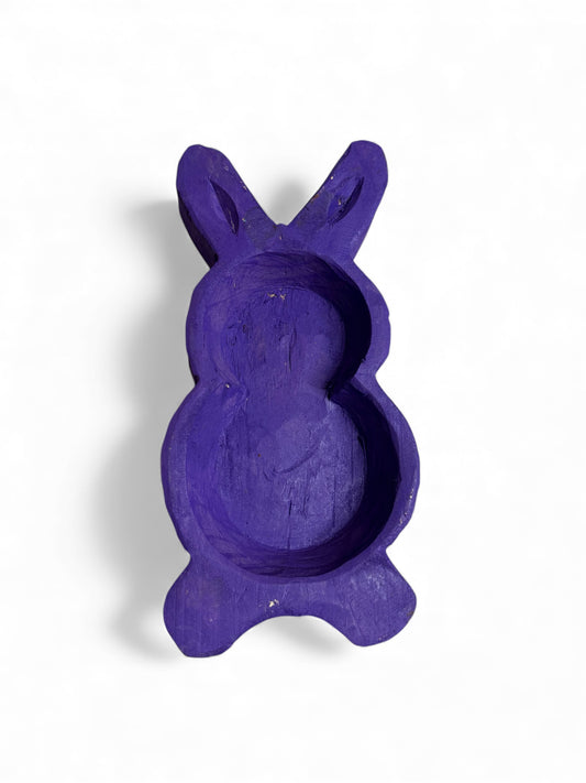 Purple Large Rabbit Bowl