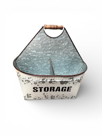 White Storage Tote