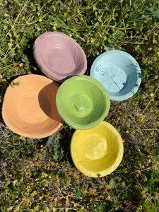 10-- Spring Round Baby Bowl Collection (2 Each Color)