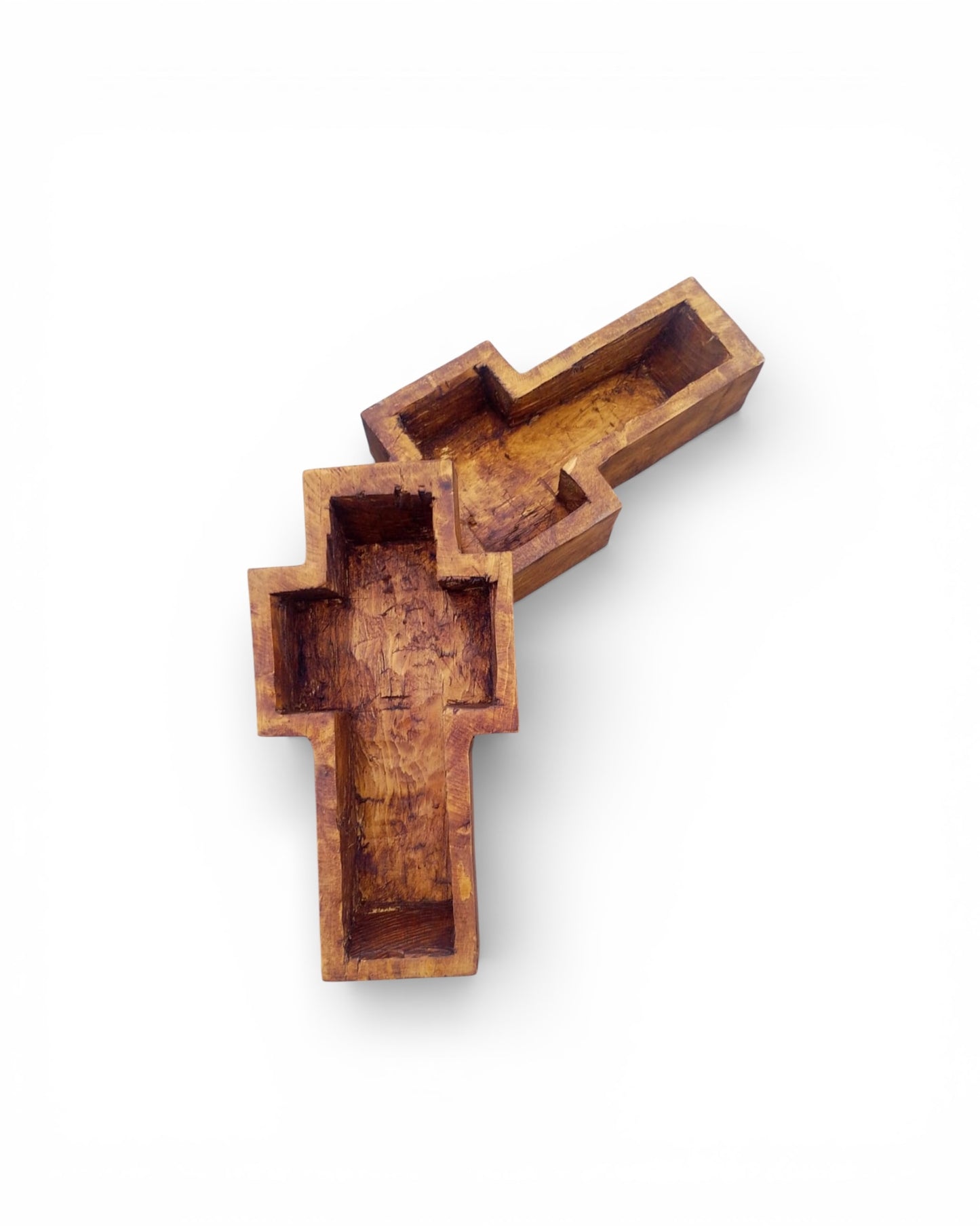 Brown Cross Bowl