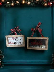 12– Holliday Shadow Box Signs (6 of each)