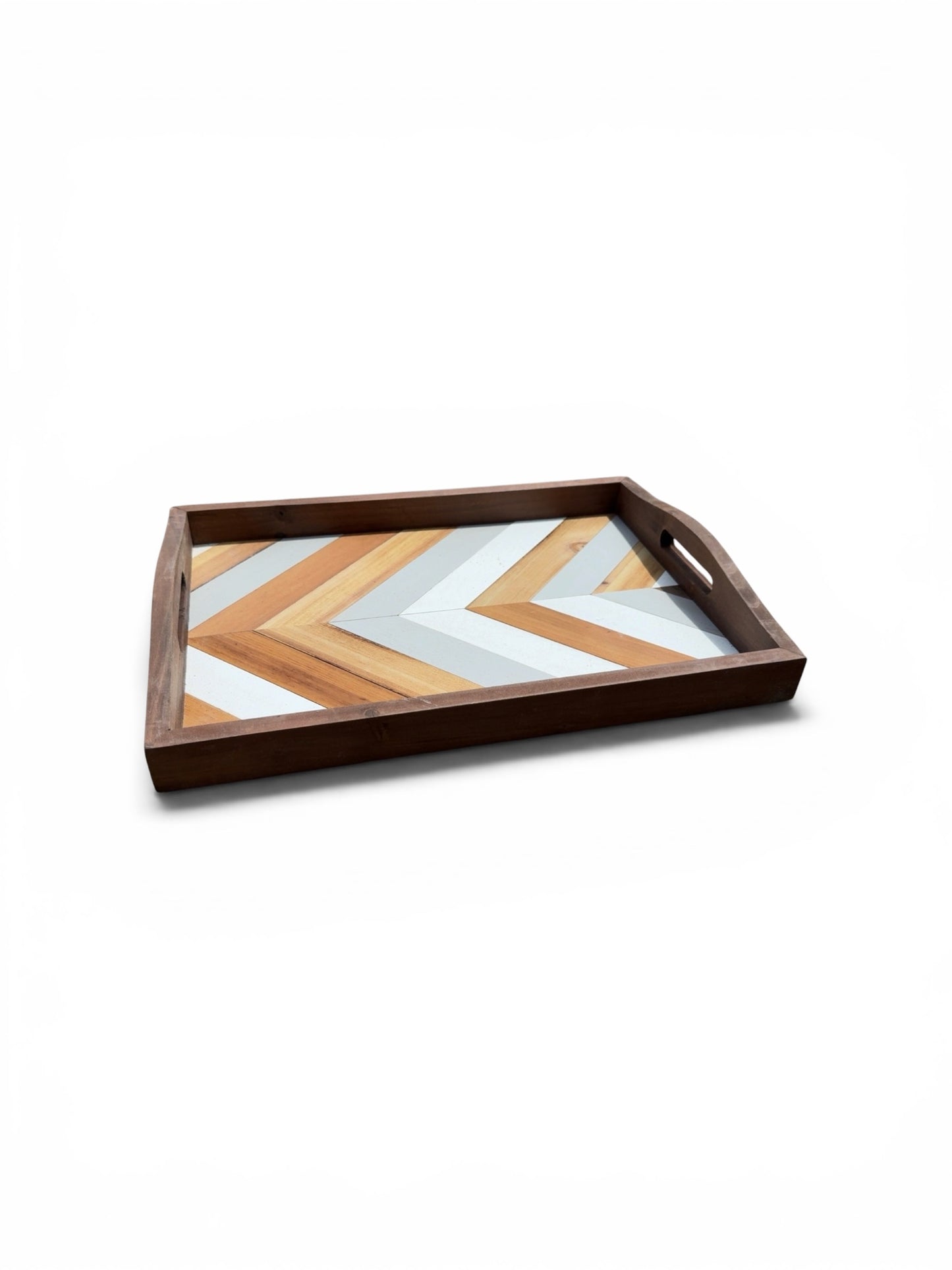 Serving Tray (Gray/White)