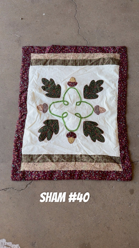 Vintage Pillow Sham #40