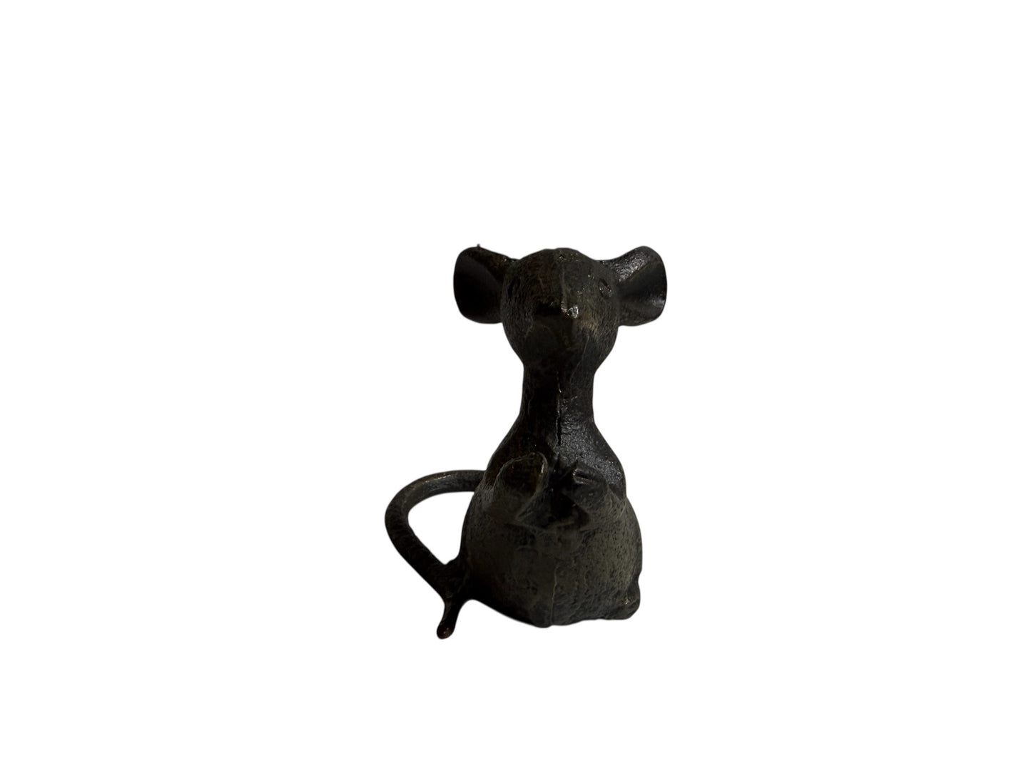 Black Cast Iron Mouse