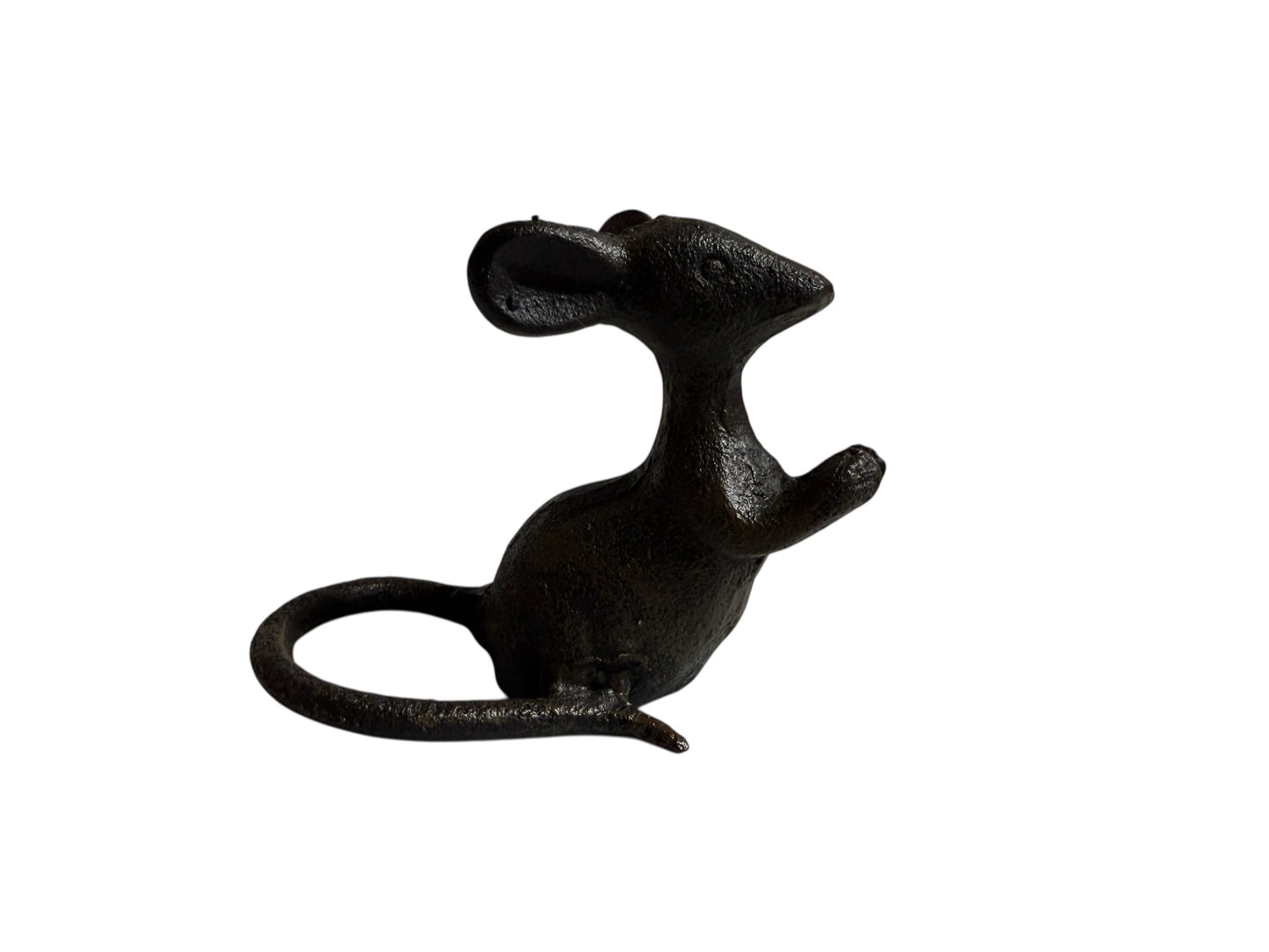 Black Cast Iron Mouse