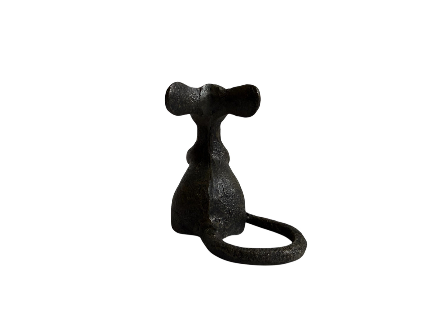 Black Cast Iron Mouse