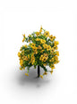 Yellow Flower Bunch on Stake