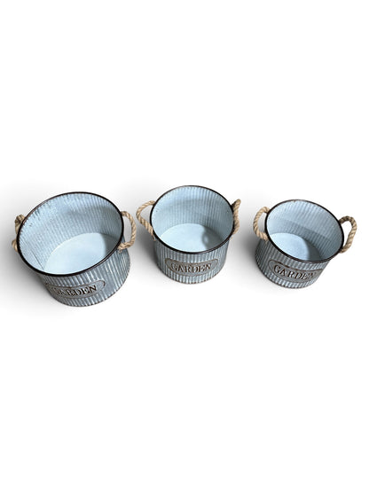 3 Piece Garden Tub Set