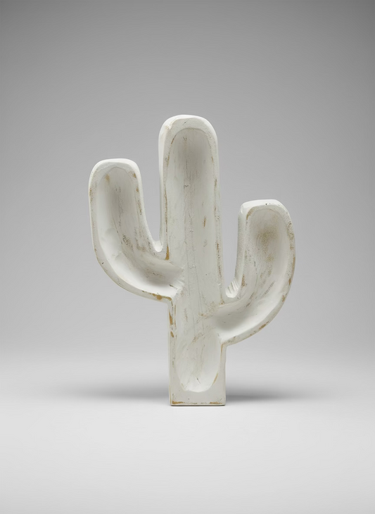 Cactus Bowls WHITE (5 Piece Lot)