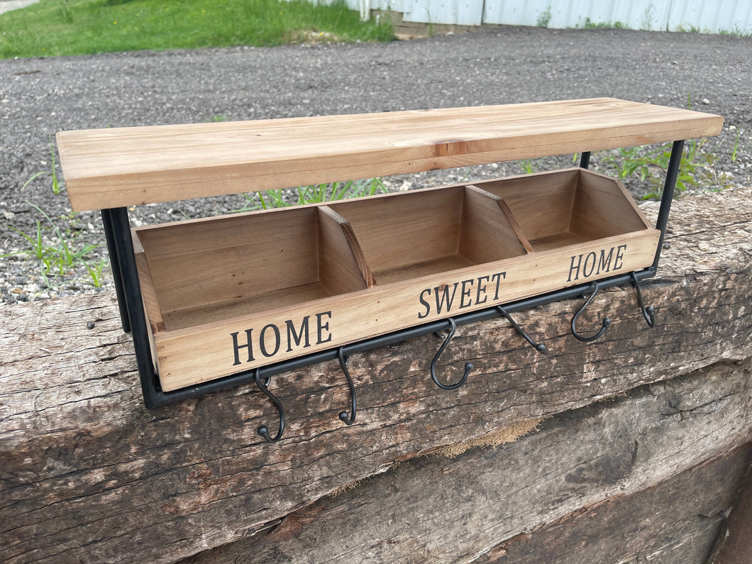 4– Home Sweet Home Shelf Storage (#1018)