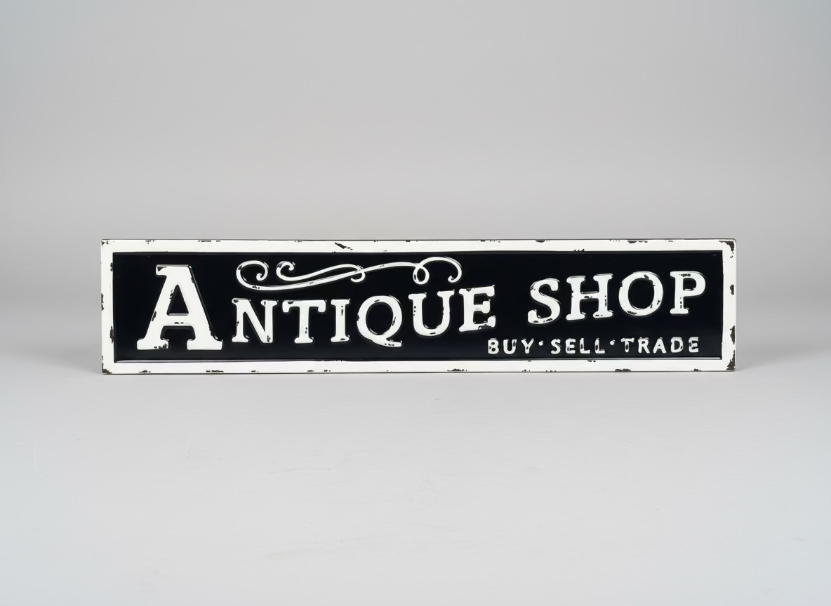 Antique Shop Sign